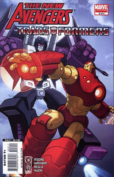 New Avengers/Transformers #3 Comic
