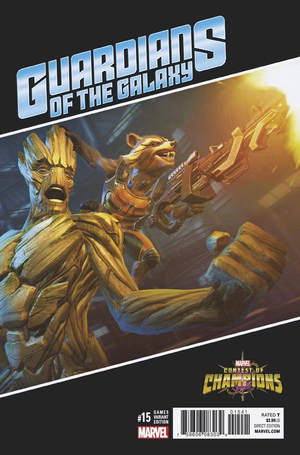 Now Guardians Of Galaxy #15 (Games Variant)