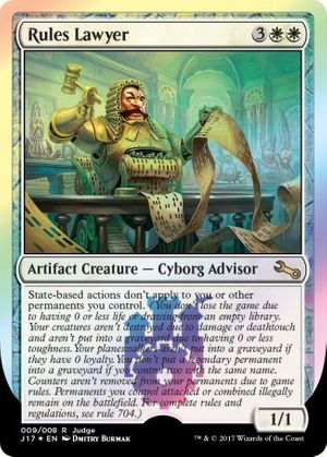 Rules Lawyer (Judge Gift Promos)