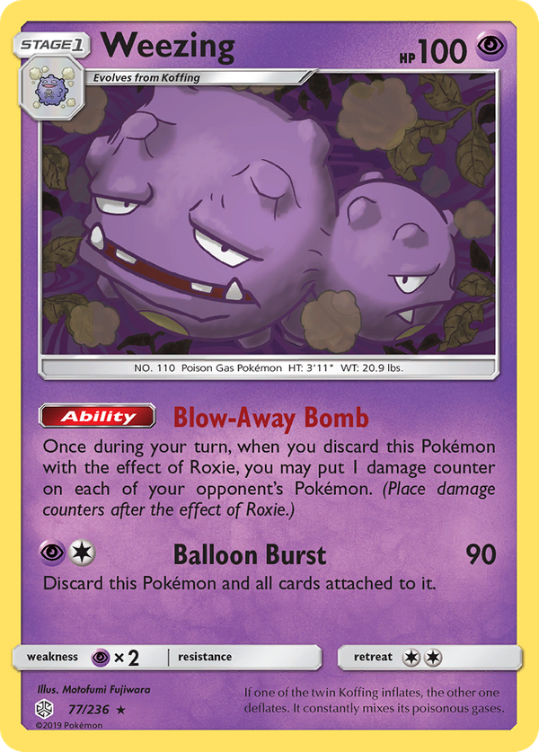 Weezing (77/236) - Cosmic Eclipse