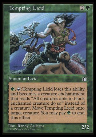 Tempting Licid (Stronghold) Trading Card