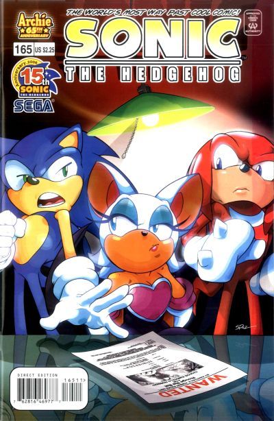Sonic the Hedgehog #165 Comic