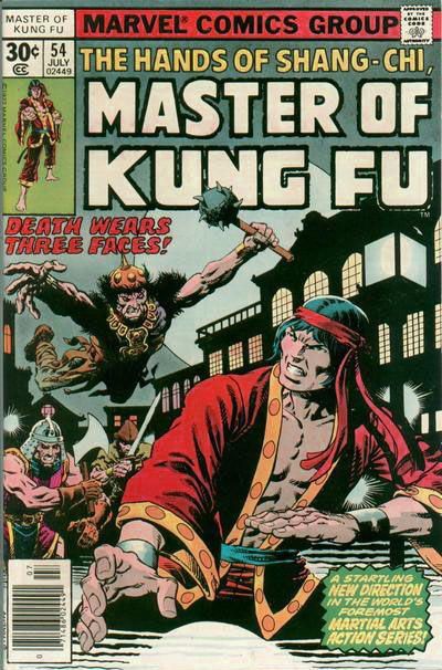 Master of Kung Fu #54 Comic