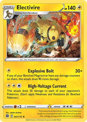 Electivire (47/172) - Brilliant Stars