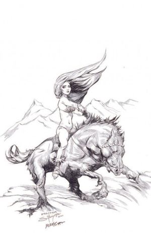 Red Sonja #20 (Frazetta Sketch Cover)