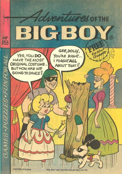 Adventures of Big Boy #163 Comic