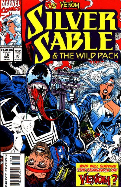 Silver Sable and the Wild Pack #18 Comic