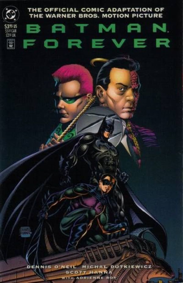 Batman Forever: The Official Comic Adaptation Of The Warner Bros. Motion Picture #[nn] [Newsstand Edition]