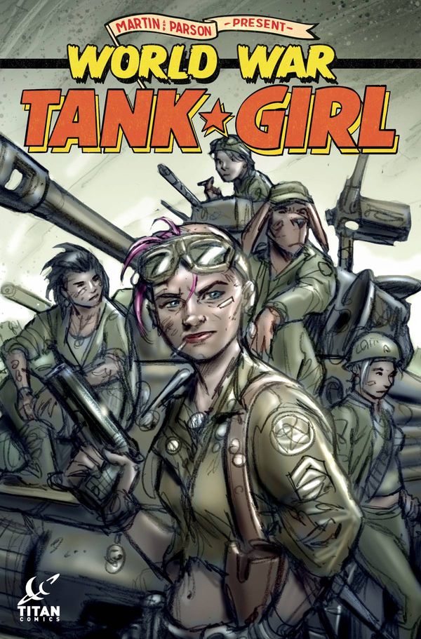 Tank Girl World War Tank Girl #4 (Cover B Wahl)