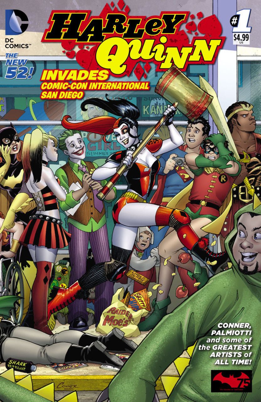 Harley Quinn Invades Comic-Con International San Diego Comic