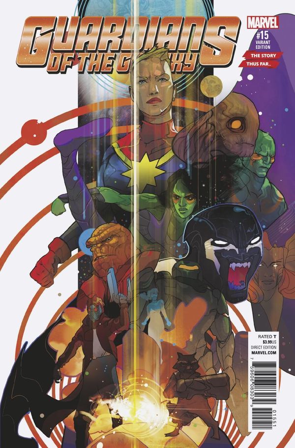 Now Guardians Of Galaxy #15 (Ward Story Thus Far Variant)