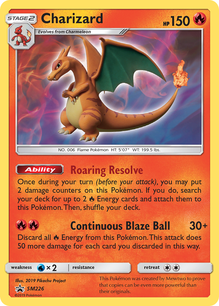 Charizard (SM226) - SM Black Star Promos Pokémon Card