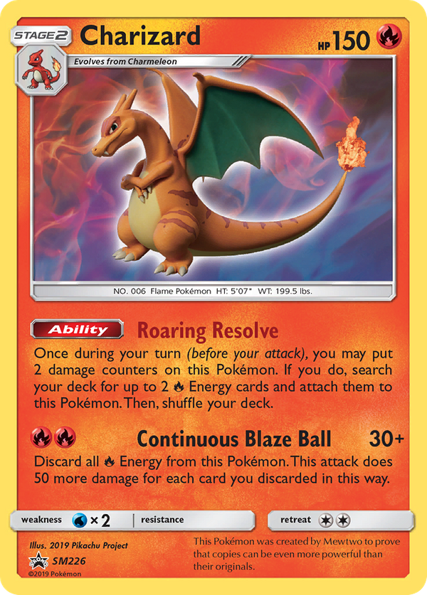 Charizard (SM226) - SM Black Star Promos