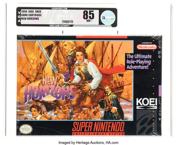 Koei Uncharted Waters New Horizons Snes Uncharted Waters: New