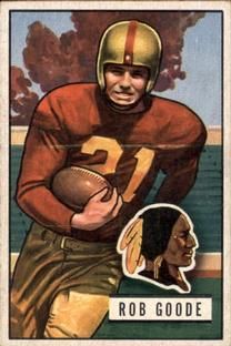 Bob Goode 1951 Bowman #36 Sports Card
