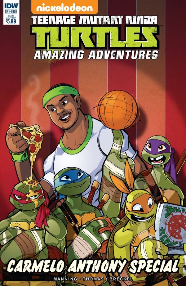 Teenage Mutant Ninja Turtles Amazing Adventures #1 (Sub Variant)