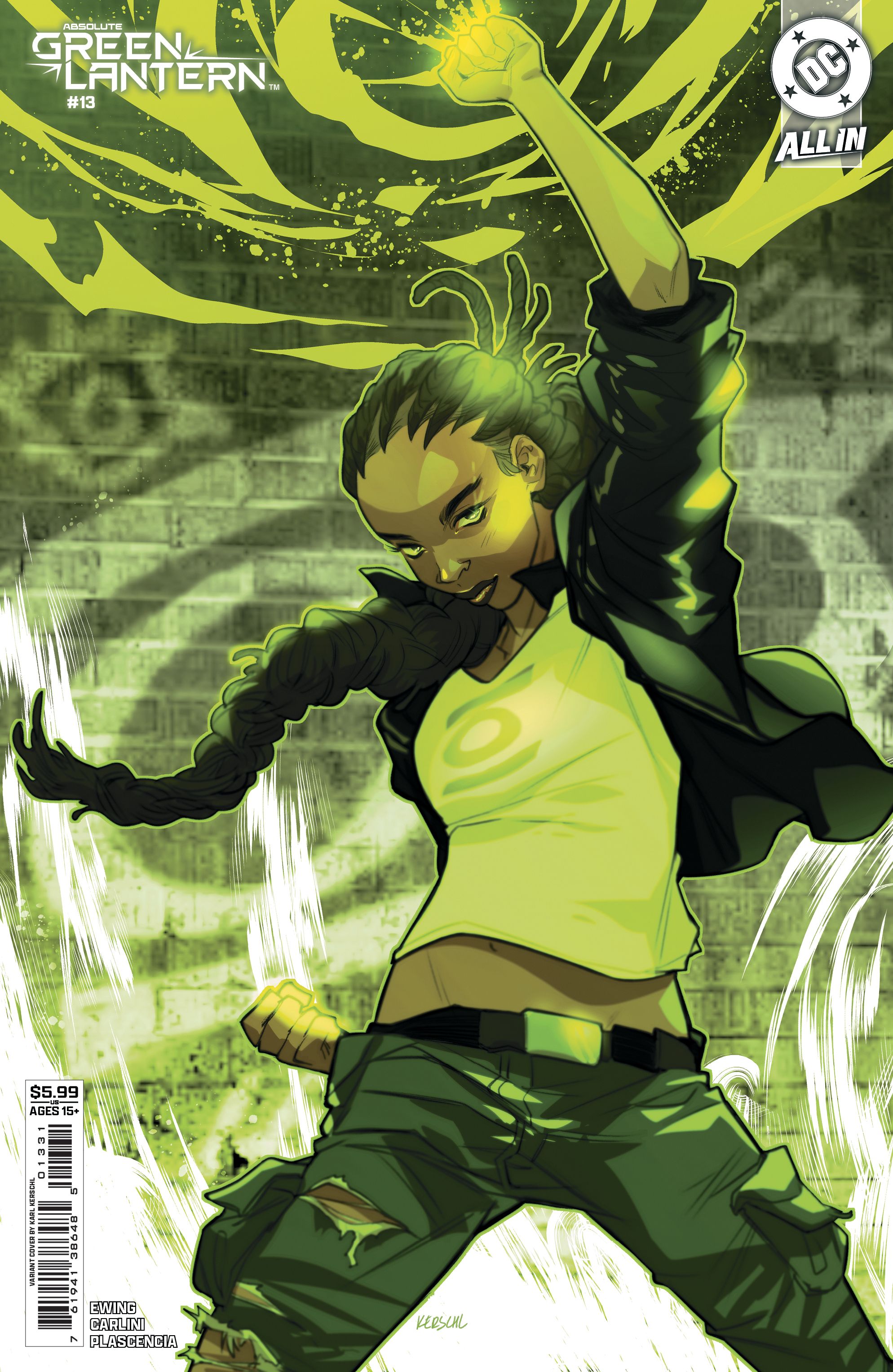 Absolute Green Lantern #13 (Cvr C Karl Kerschl Card Stock Variant) Comic