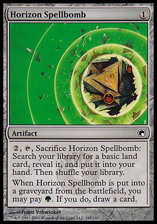 Horizon Spellbomb (Scars of Mirrodin) Trading Card