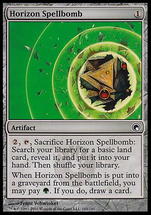 Horizon Spellbomb (Scars of Mirrodin)