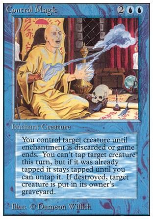 Control Magic (Unlimited) Trading Card