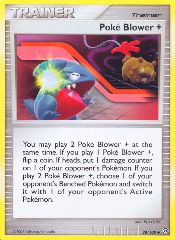 Poké Blower + (Trainer: Item) (88/100) - Stormfront Pokémon Card