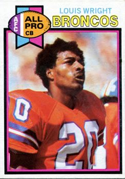 Louis Wright 1979 Topps #340 Sports Card