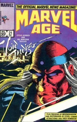 Marvel Age #21 Comic