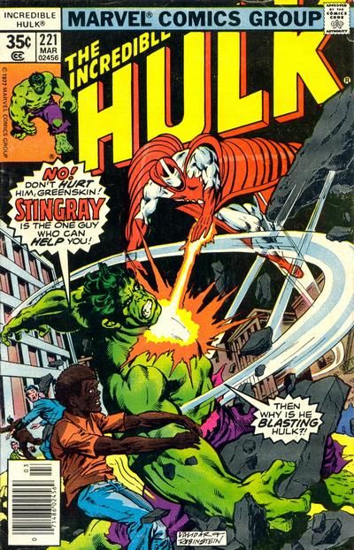 Incredible Hulk #221 Comic