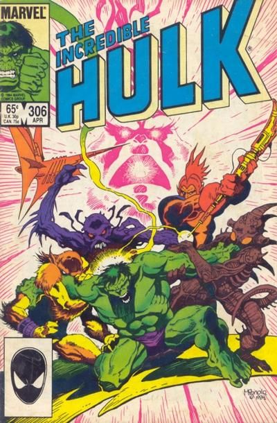 Incredible Hulk #306 Comic