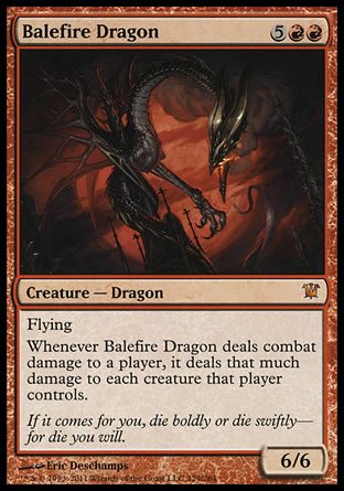 Balefire Dragon (Innistrad) Trading Card