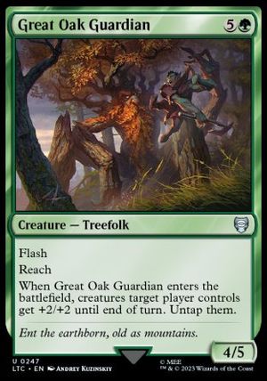 Great Oak Guardian (The Lord of the Rings Commander Decks)