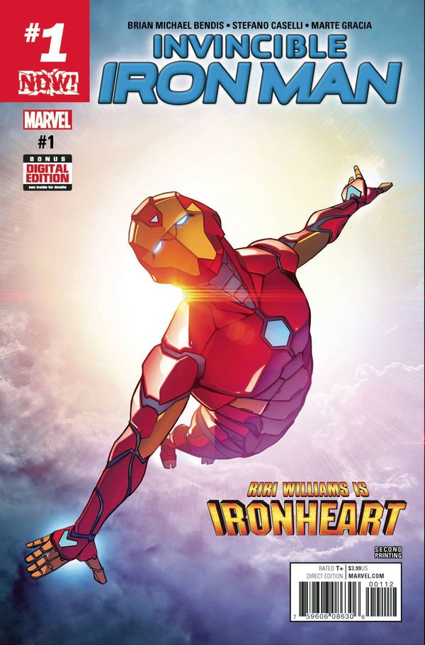 Invincible Iron Man #1 (2nd Printing)