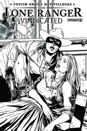 Lone Ranger Vindicated #4 (10 Copy Laming Cover)