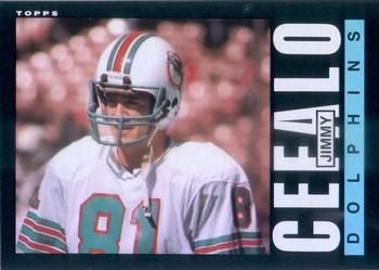 Jimmy Cefalo 1985 Topps #307 Sports Card