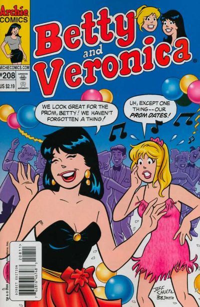 Betty and Veronica #208 Comic