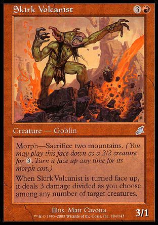 Skirk Volcanist (Scourge) Trading Card