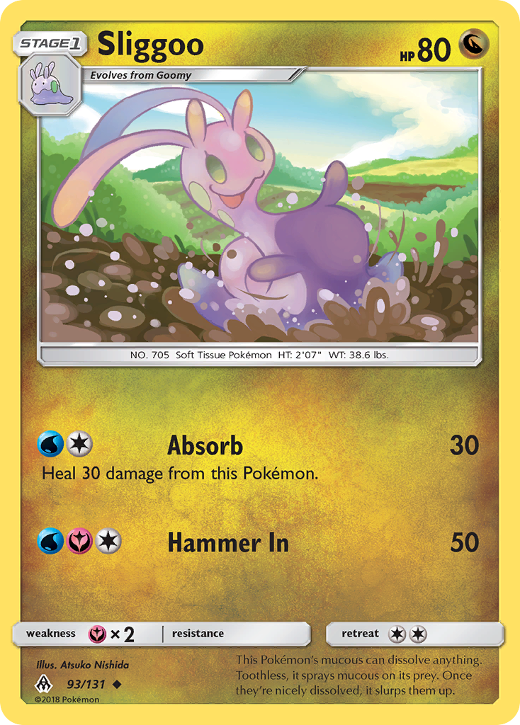 Sliggoo (93/131) - Forbidden Light Pokémon Card