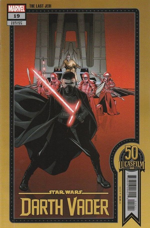 Star Wars Darth Vader #19 (Sprouse Lucasfilm 50th Variant)