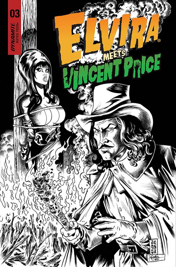 Elvira Meets Vincent Price #3 (Cover G 25 Copy Cover Acosta Line A)