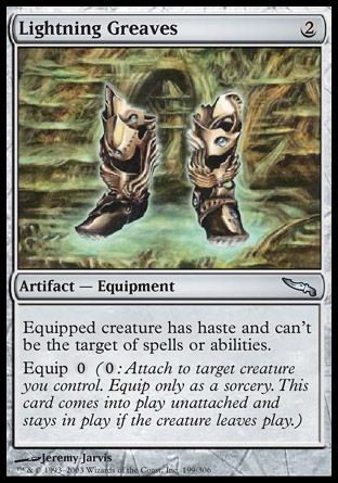 Lightning Greaves (Mirrodin) Trading Card