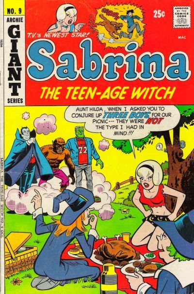 Sabrina, The Teen-Age Witch #9 Comic