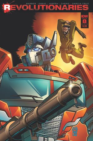 Revolutionaries #8 (Cover B Rodriguez)