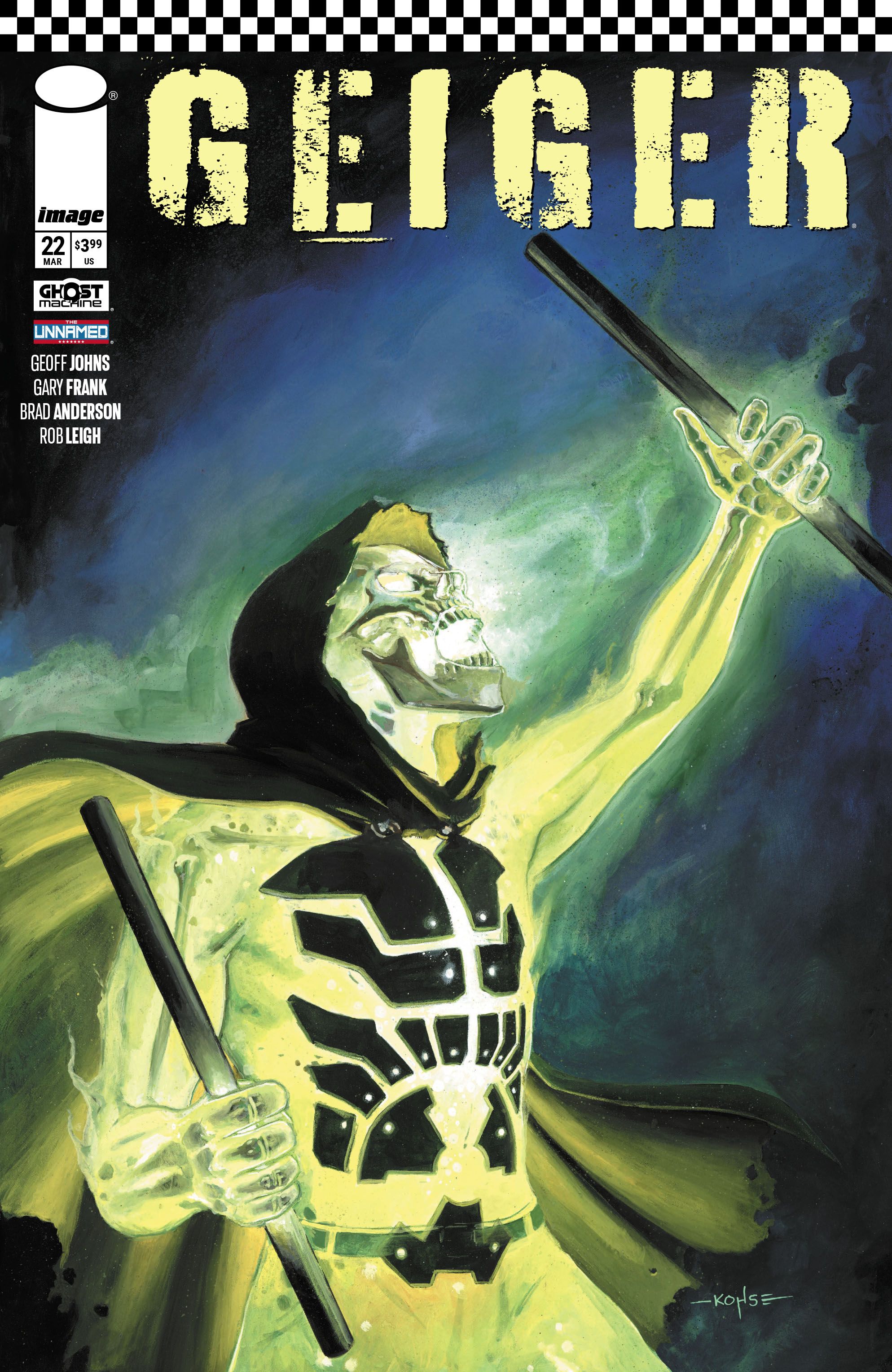 Geiger #22 (Cvr C Lee Kohse Variant) Comic