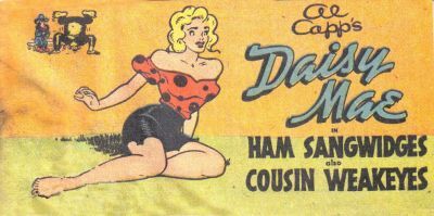 Al Capp's Daisy Mae in Ham Sangwidges Comic