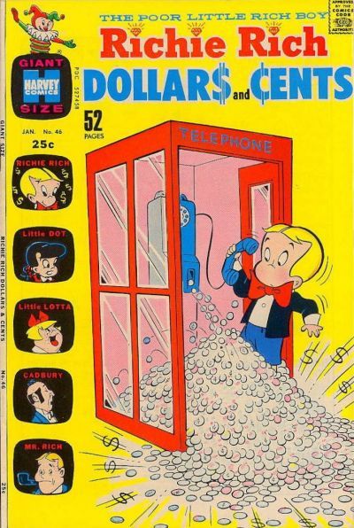 Richie Rich Dollars and Cents #46 Comic