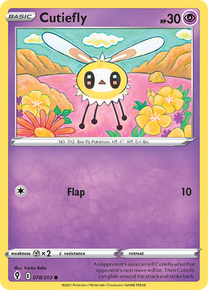 Cutiefly (78/203) - Evolving Skies