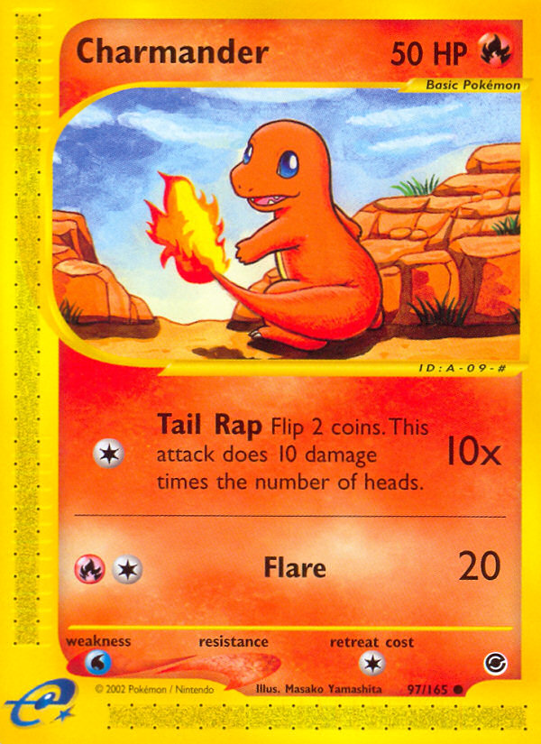 Charmander (97/165) - Expedition Base Set Pokémon Card