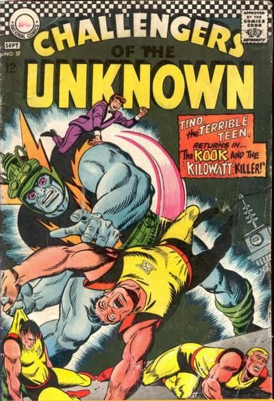 Challengers of the Unknown #57 Comic