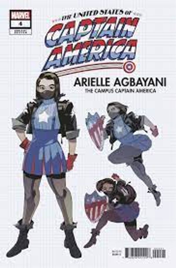 The United States of Captain America #4 (Nishijima Design Variant)