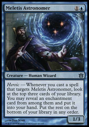 Meletis Astronomer (Born of the Gods) Trading Card